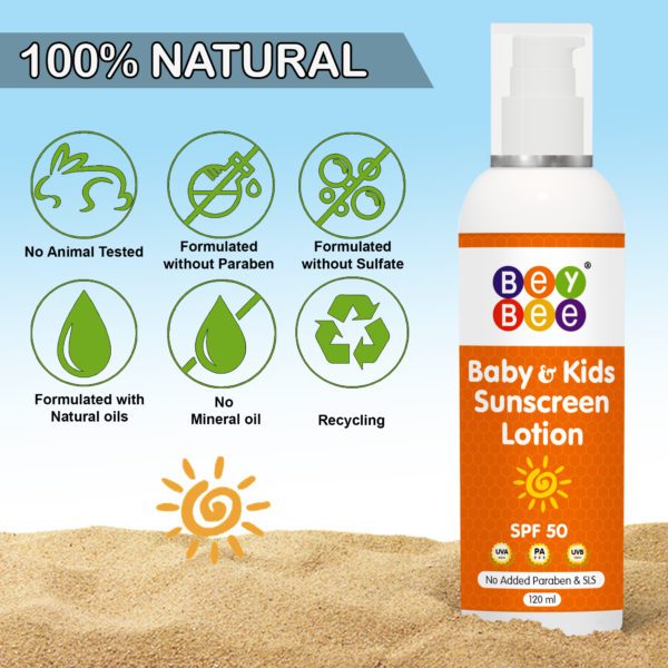 Natural sunscreen for baby