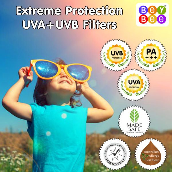 UV protected sunscreen for baby