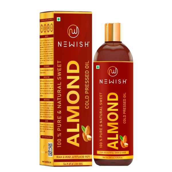 Almond oil for hair & skin