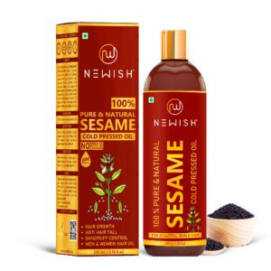 sesame oil for hair & skin