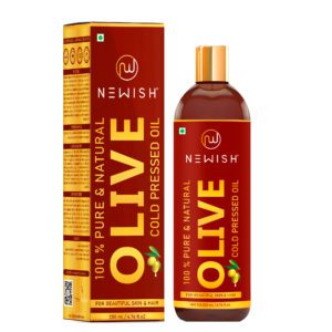 Newish's olive oil for hair & skin