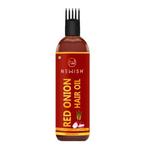 newish red onion hair oil