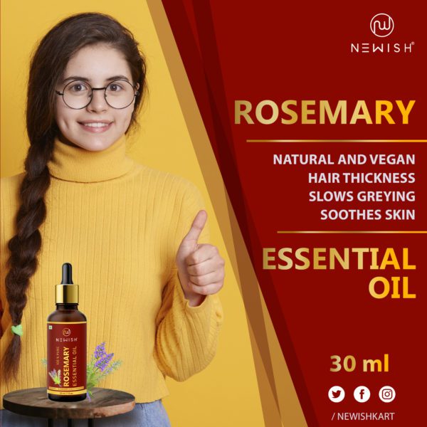 Newish Rosemary oil for hair & skin