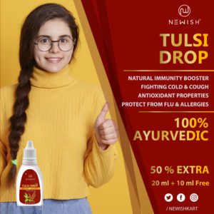 natural tulsi drop