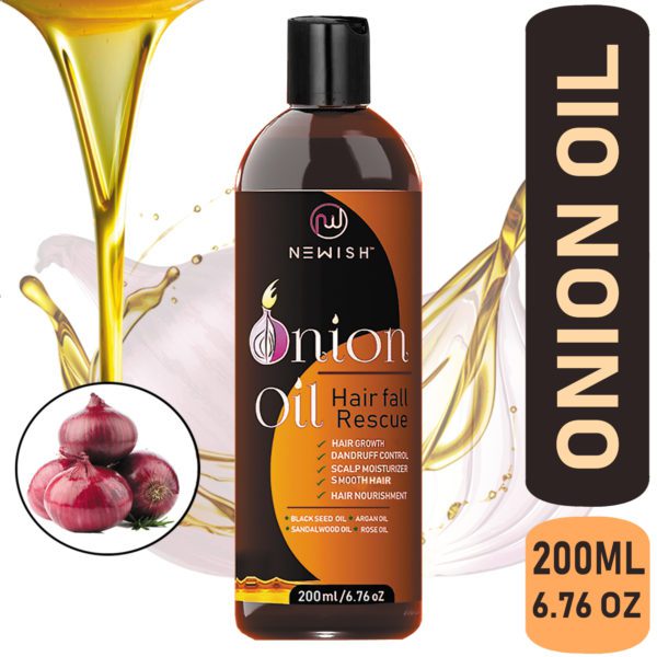 chemical free onion oil