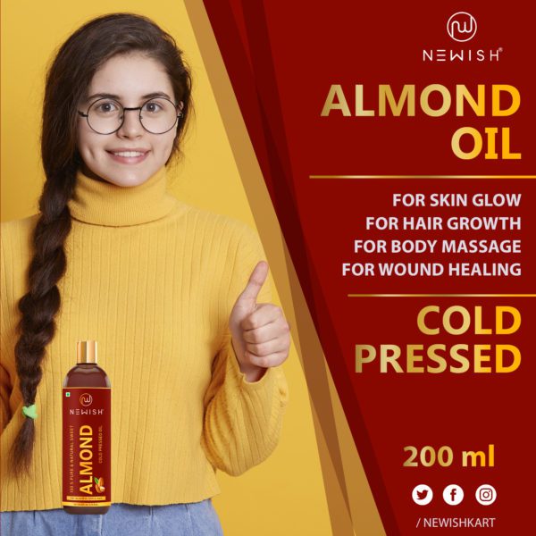 Cold pressed Almond oil
