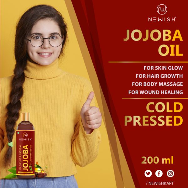 cold pressed jojoba oil