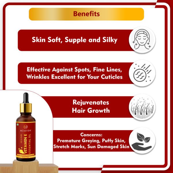 Benefits of vitamin e oil