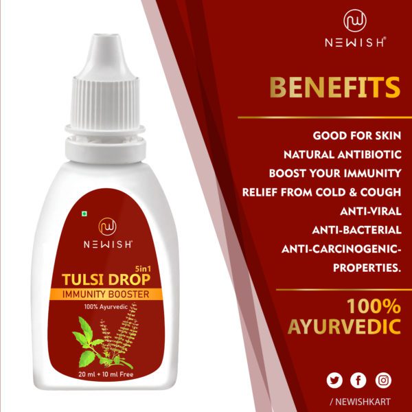 benefits of tulsi drop