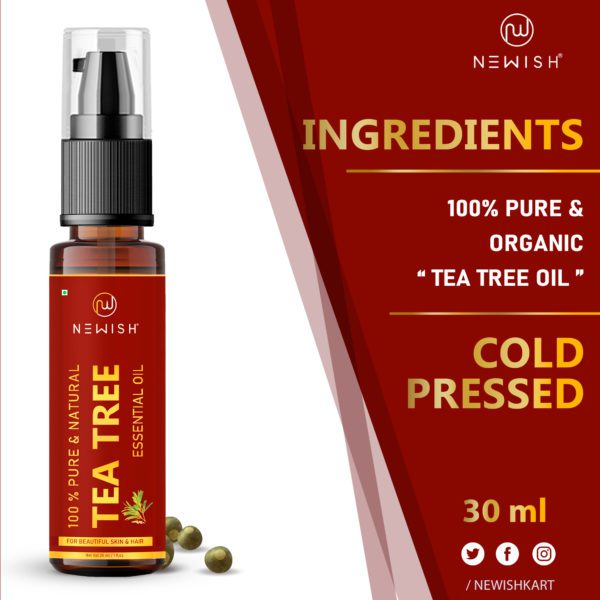 Ingredients of Newish tea tree oil