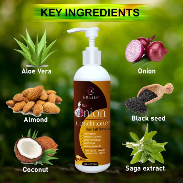 Ingredients of Onion hair Conditioner