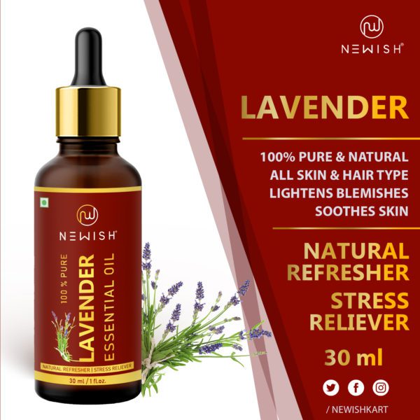 Natural Lavender oil for hair & skin