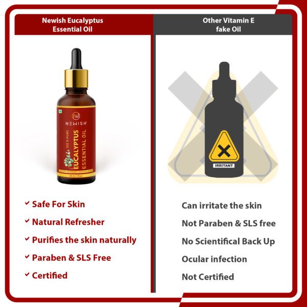 Eucalyptus oil for hair & skin