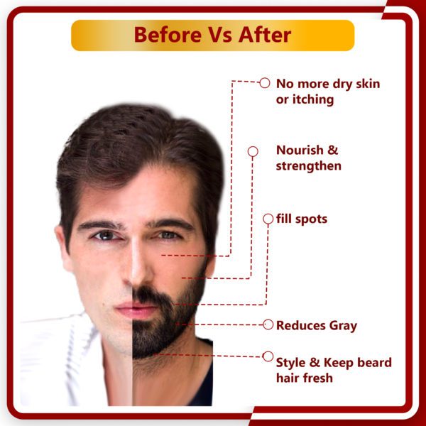 difference after using beard oil