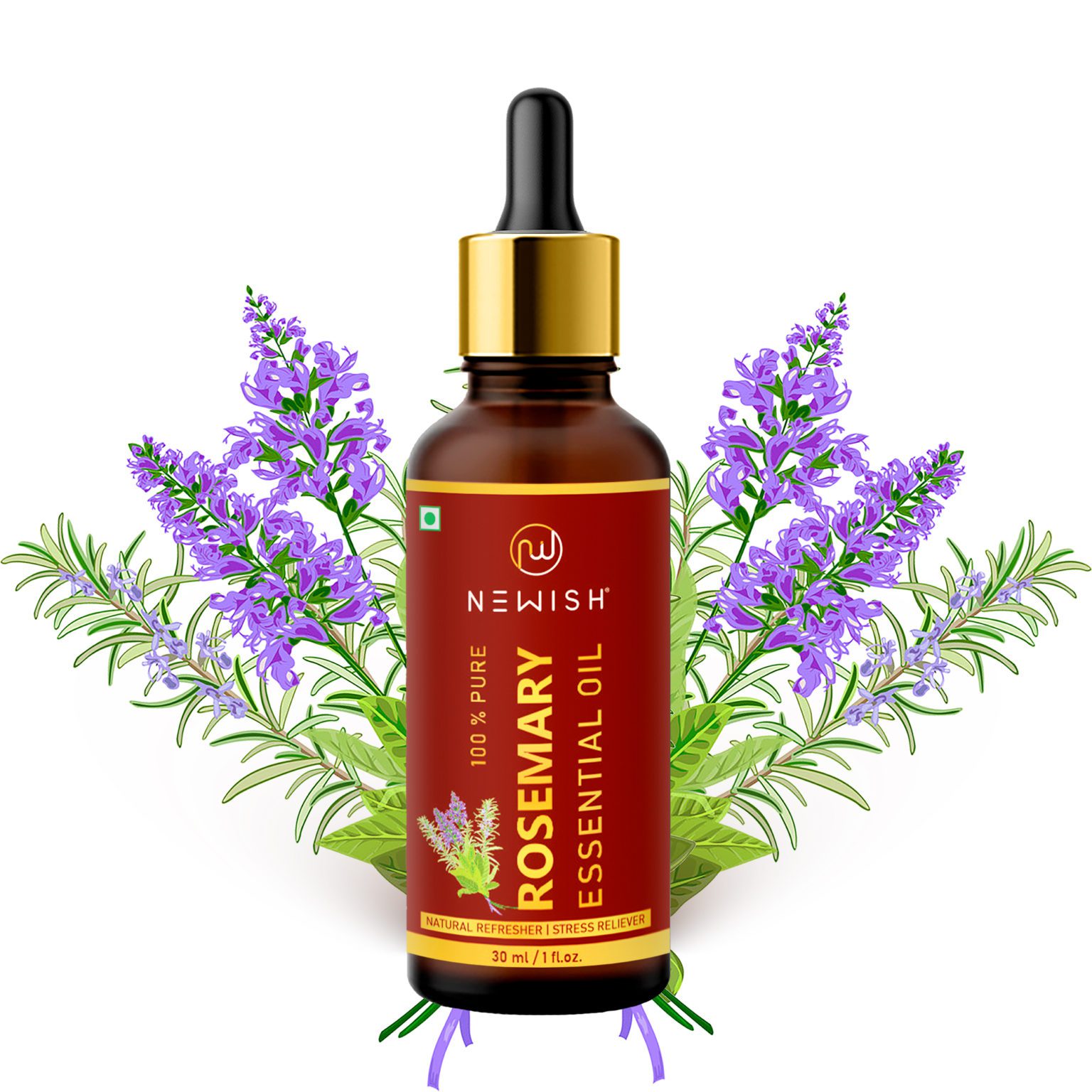 Rosemary Oil For Hair And Skin 100 Natural Oil Newish 6977