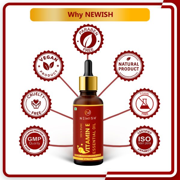 Newish's vitamin e oil