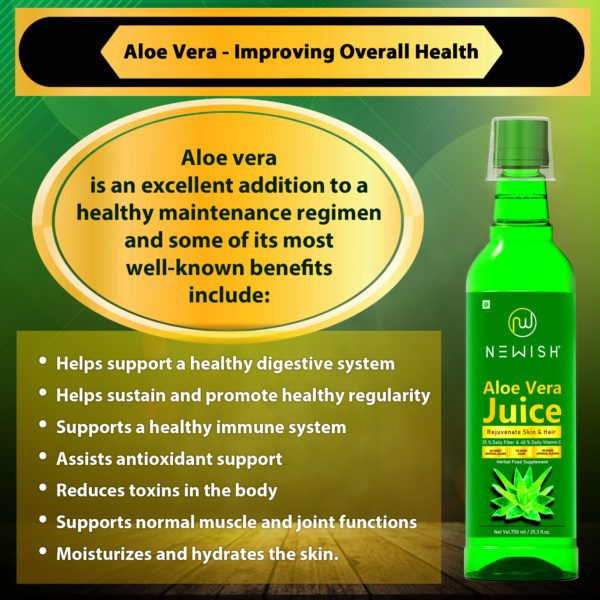 benefits of newish aloe vera juice