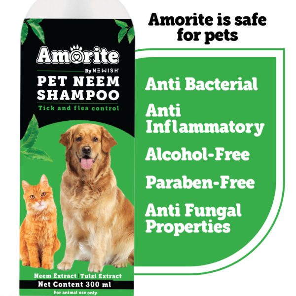 anti tick shampoo for dogs & cats