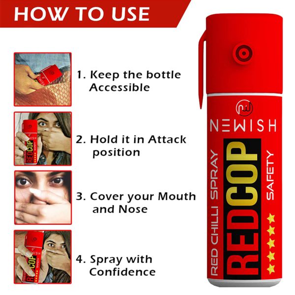 how to use red chilli spray
