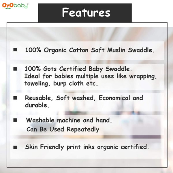 Features of OYO Baby wrap