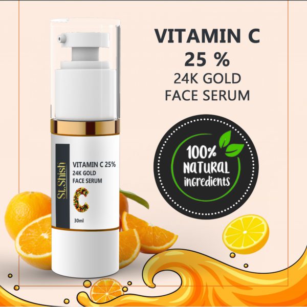 vitamin c serum with gold extract