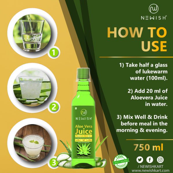 How to use aloe vera juice