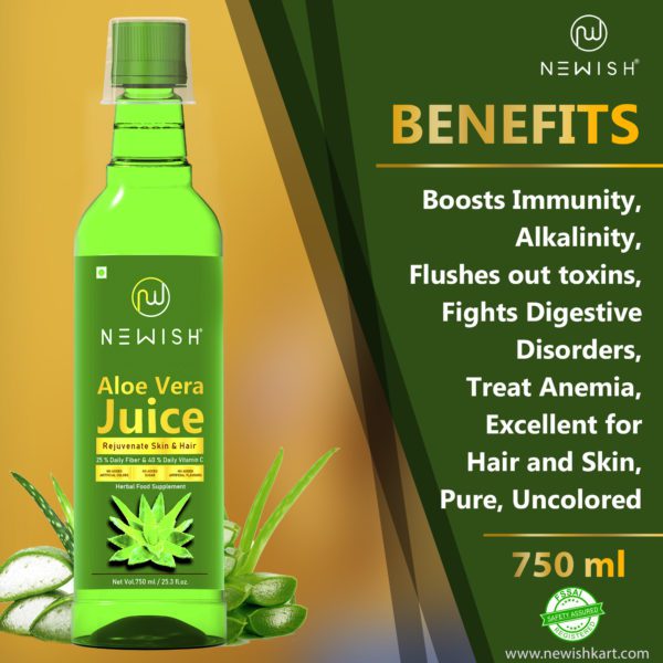 Benefis of aloe vera juice