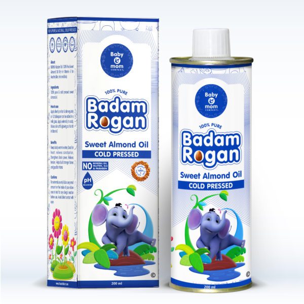 badam rogan oil for babies