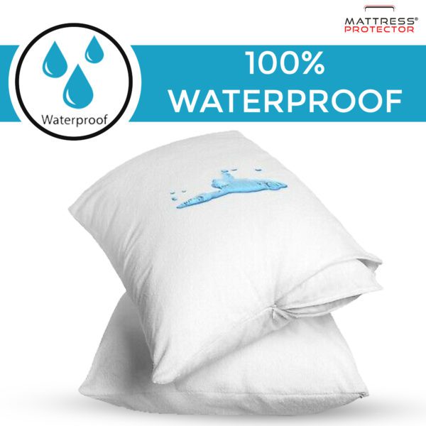 100% water proof pillow cover