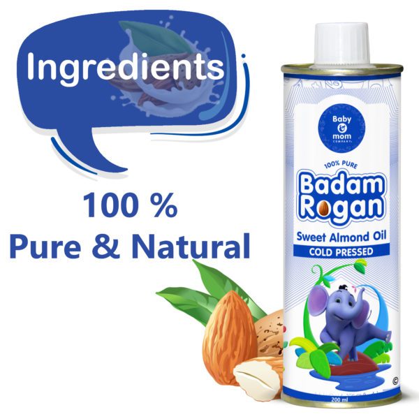 Ingredients of badam rogan oil