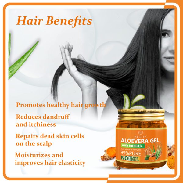 aloe vera gel for healthy hair