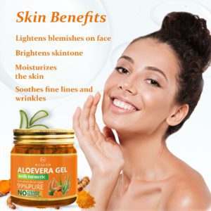 aloe vera gel for brightens skin tone